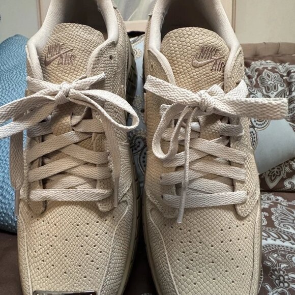 Air Jordan 1 Brooklyn Low Platform Desert Camo Rattan Boots - Women's Size 12 - Picture 6 of 16